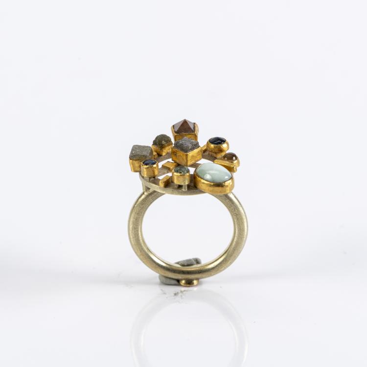 Hauptbild zu Objekt, Ring, c. 1990, Hermann J&uuml;nger, 172D 538
