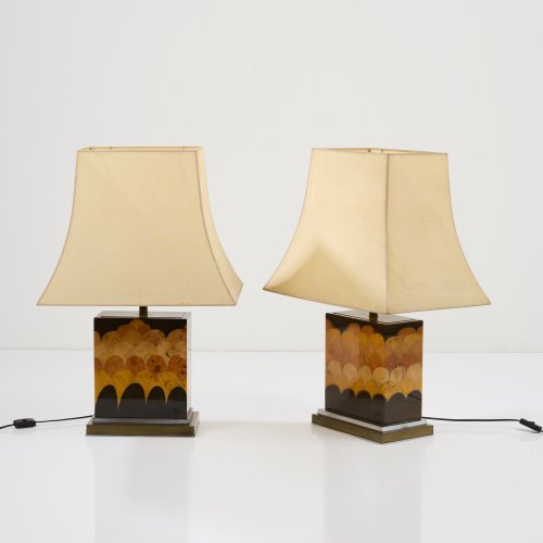 Two table lights, 1970s