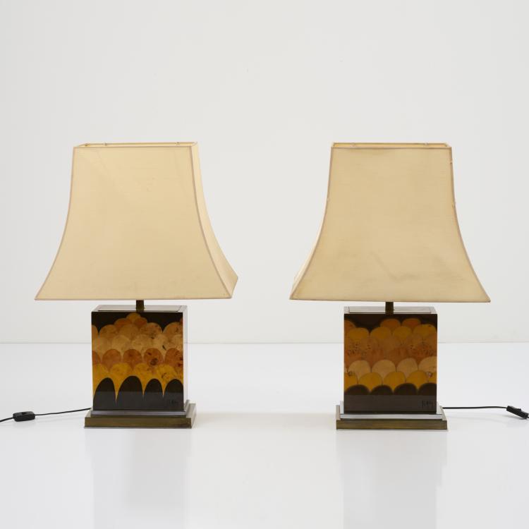 Bild 2 zu Objekt, Zwei Tischleuchten, 1970er Jahre, Jean Claude Mahey, Mahey, Jean Claude, 172A 61