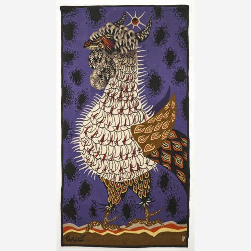 Tapestry 'Ecalate bleu', c.1955