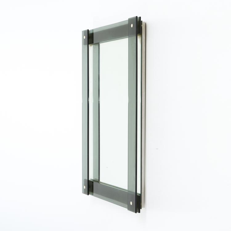 Bild 1 zu Objekt, Wall mirror, 1970s, Cristal Art, Mailand (zugeschrieben / attributed), 173A 176