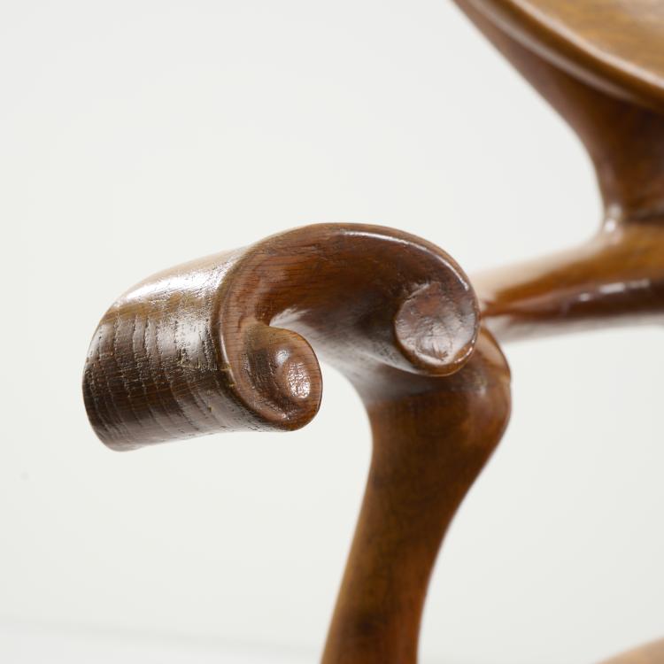 Bild 1 zu Objekt, Armchair 'Casa Calvet', 1902, Antoni Gaud&iacute; (after), Bd, Barcelona; Gauhaus (zugeschrieben / attributed), 173B 354