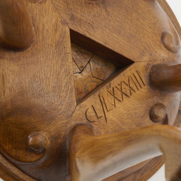 Bild 5 zu Objekt, Armchair 'Casa Calvet', 1902, Antoni Gaud&iacute; (after), Bd, Barcelona; Gauhaus (zugeschrieben / attributed), 173B 354