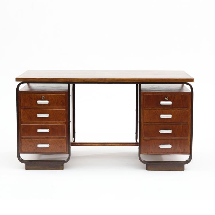 Hauptbild zu Objekt, 'Bocconi' desk, c. 1939/40, Giuseppe Pagano Pogatschnig, Maggioni, Gino, Varedo, 173A 1