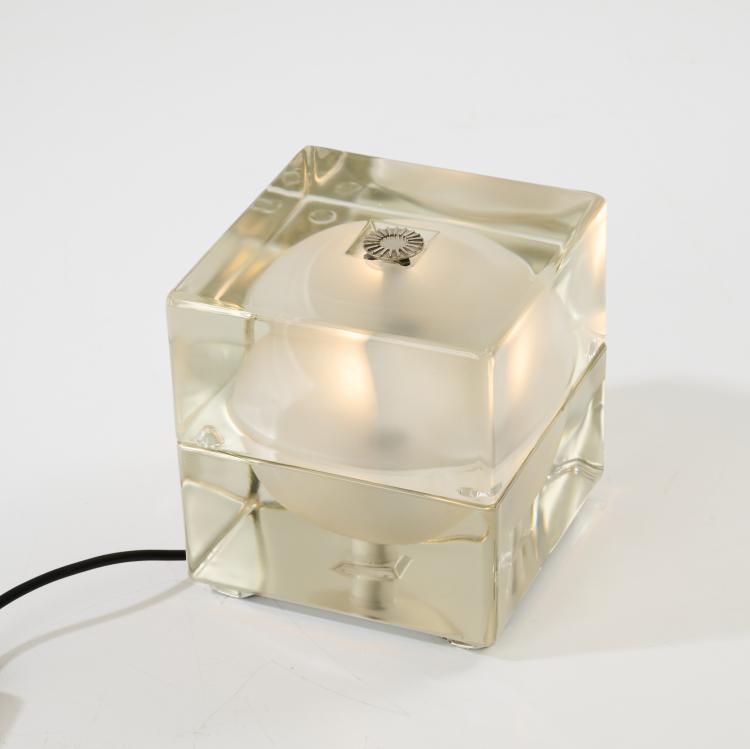 Bild 7 zu Objekt, 'Cubosfera' table light, 1968, Alessandro Mendini, Fidenza Vetraria, Italien / Italy, 173A 153