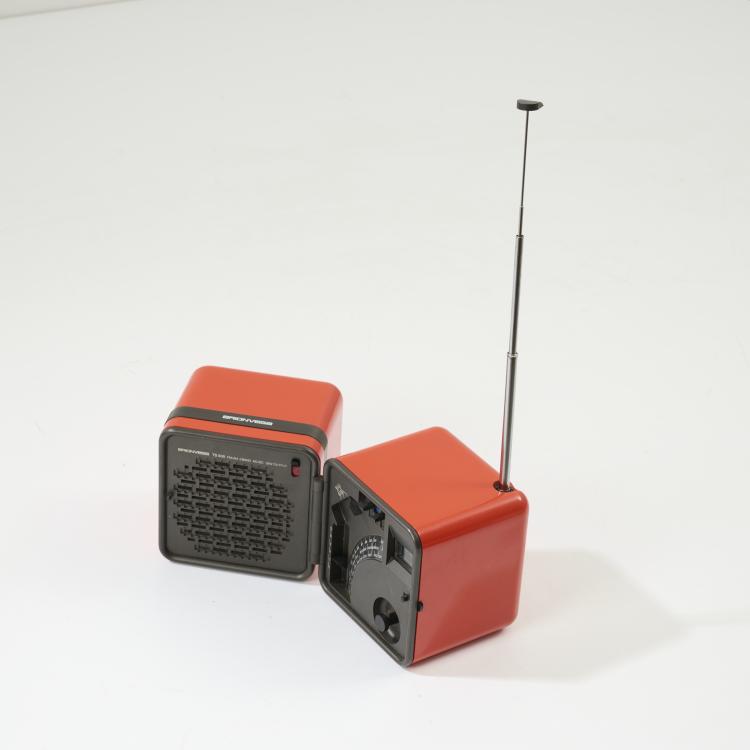 Hauptbild zu Objekt, 'TS 505 a' radio, 1977, Richard Sapper,Marco Zanuso, Brionvega, Mailand, 173A 66