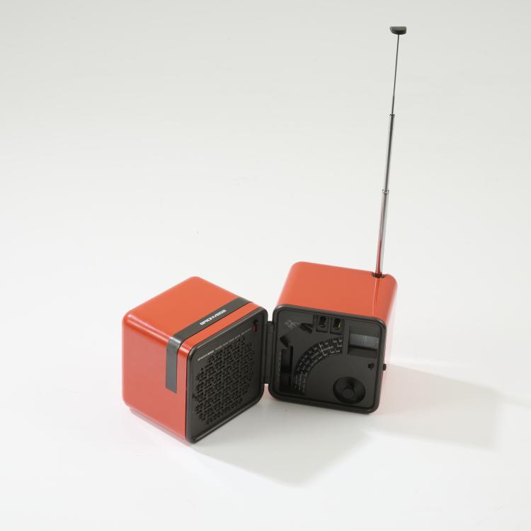 Bild 1 zu Objekt, 'TS 505 a' radio, 1977, Richard Sapper,Marco Zanuso, Brionvega, Mailand, 173A 66