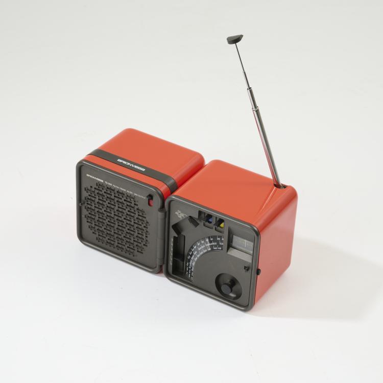 Bild 4 zu Objekt, 'TS 505 a' radio, 1977, Richard Sapper,Marco Zanuso, Brionvega, Mailand, 173A 66