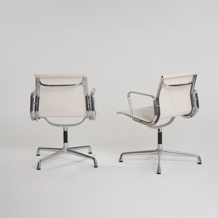 Bild 2 zu Objekt, Zwei St&uuml;hle 'Aluminum chair', 1958, ICF Cadsana, Mailand / Milan, 174B 628