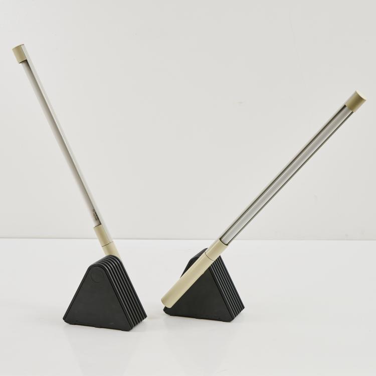 Bild 2 zu Objekt, Two wall/ceiling lights 'Flu', 1980, Rodolfo Bonetto, Luci Illuminazione, Cinisello, 173A 243