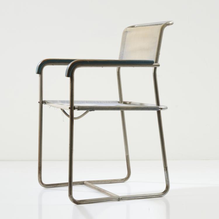 Bild 10 zu Objekt, 'B 11' armchair, 1926/27, Marcel Breuer, Standard M&ouml;bel, Berlin (zugeschrieben / attributed), 173B 307