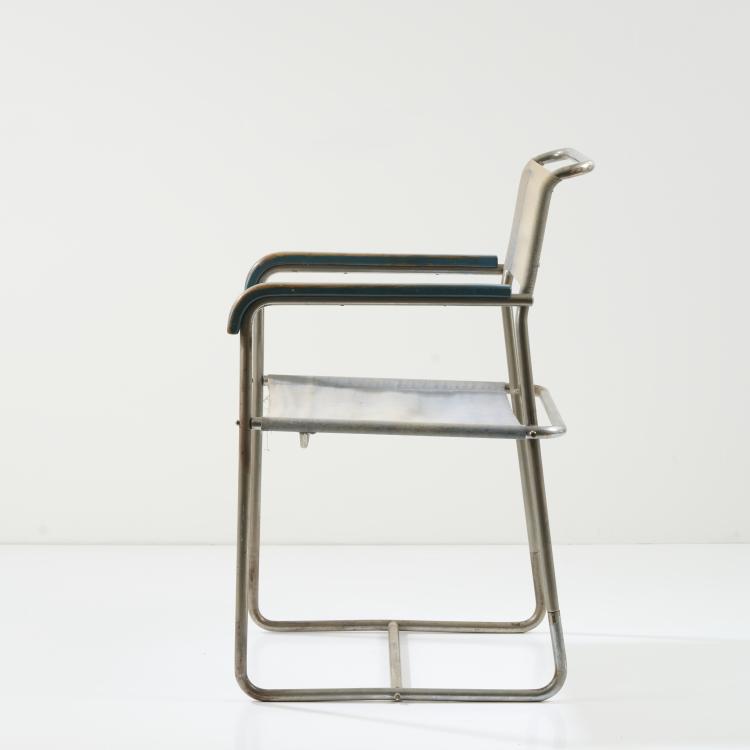 Bild 11 zu Objekt, 'B 11' armchair, 1926/27, Marcel Breuer, Standard M&ouml;bel, Berlin (zugeschrieben / attributed), 173B 307