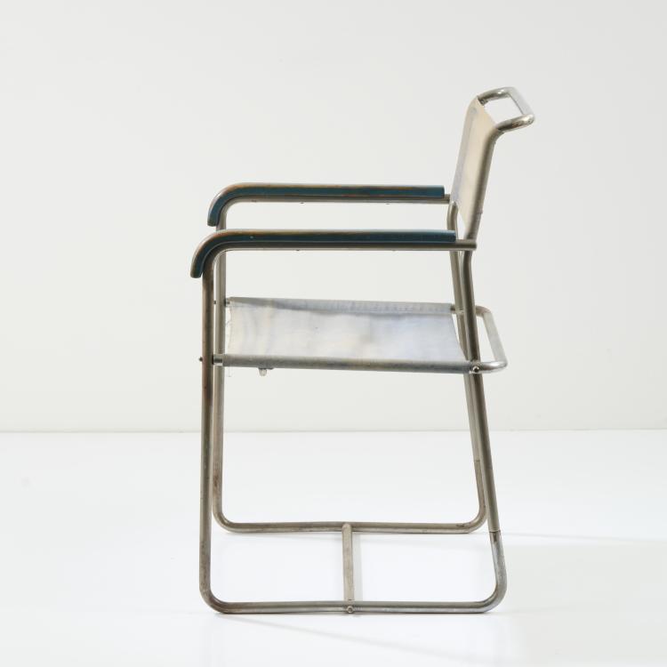Bild 14 zu Objekt, 'B 11' armchair, 1926/27, Marcel Breuer, Standard M&ouml;bel, Berlin (zugeschrieben / attributed), 173B 307