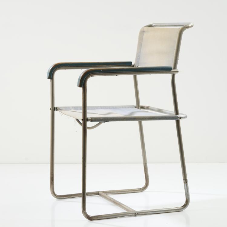 Bild 15 zu Objekt, 'B 11' armchair, 1926/27, Marcel Breuer, Standard M&ouml;bel, Berlin (zugeschrieben / attributed), 173B 307