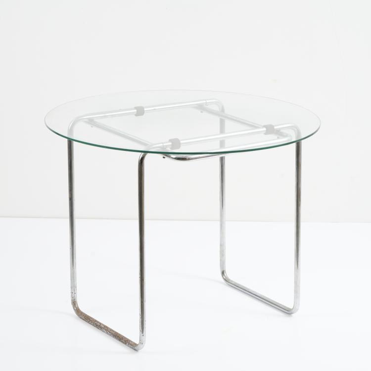 Hauptbild zu Objekt, 'B 18' table, 1926, Marcel Breuer, Thonet, Frankenberg, 173B 306