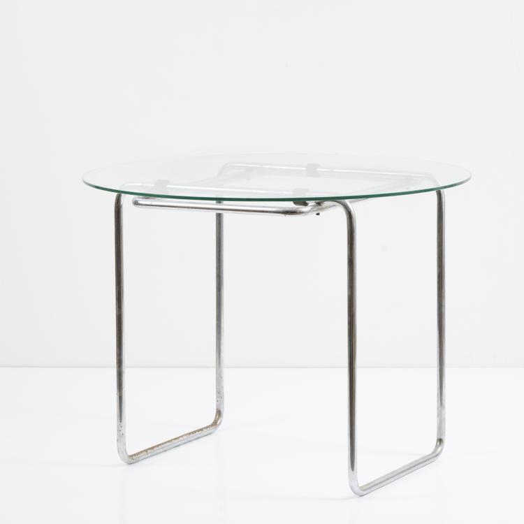 Bild 1 zu Objekt, 'B 18' table, 1926, Marcel Breuer, Thonet, Frankenberg, 173B 306