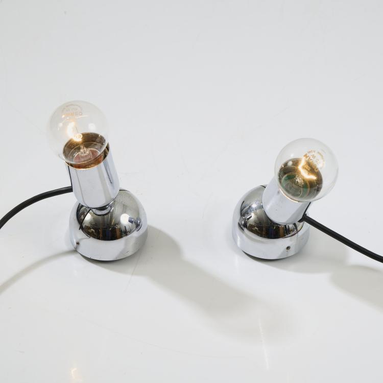 Bild 3 zu Objekt, Two 'Pollux' table/wall lights, 1967, Ingo Maurer, Design M, Maurer, Ingo, M&uuml;nchen, 173B 344