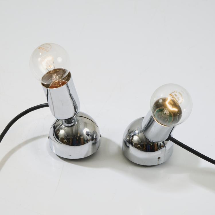 Bild 4 zu Objekt, Two 'Pollux' table/wall lights, 1967, Ingo Maurer, Design M, Maurer, Ingo, M&uuml;nchen, 173B 344