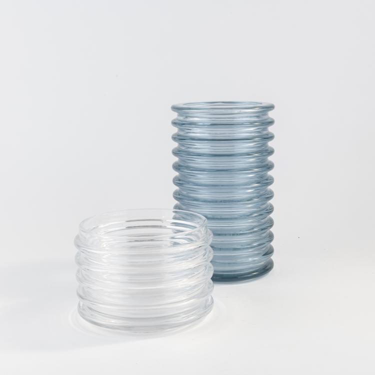 Bild 1 zu Objekt, Zwei Vasen aus der Serie 'Onda', 1970, Sergio Asti, Arnolfo di Cambio, Colle-Val d'Elsa, 173A 64