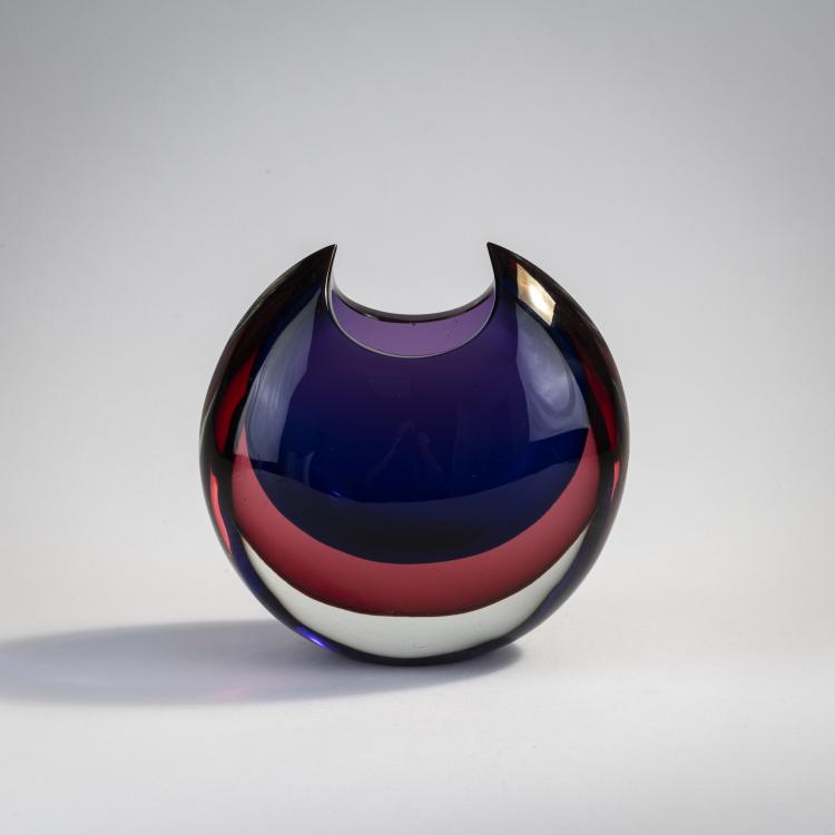 Hauptbild zu Objekt, 'Sommerso' vase, 1951, Flavio Poli, Seguso Vetri d'Arte, Murano, 173C 704