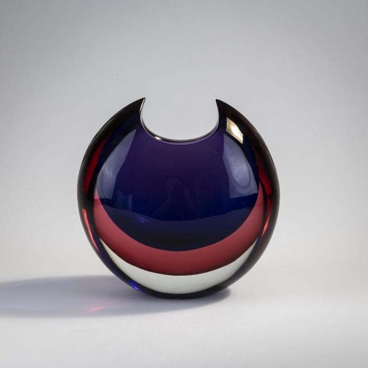 Bild 1 zu Objekt, 'Sommerso' vase, 1951, Flavio Poli, Seguso Vetri d'Arte, Murano, 173C 704
