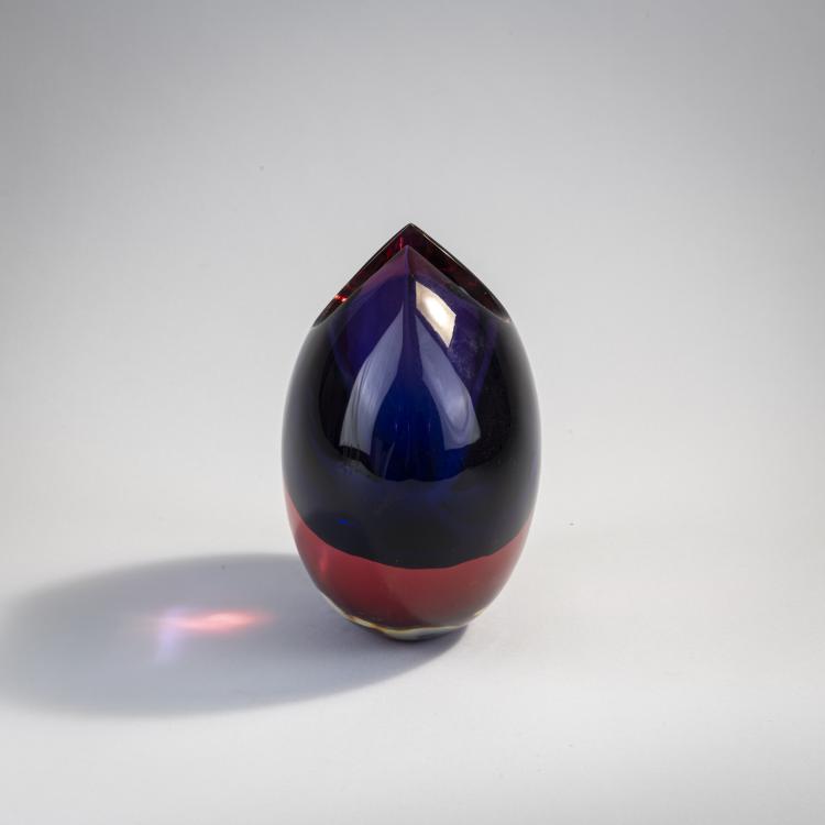Bild 2 zu Objekt, 'Sommerso' vase, 1951, Flavio Poli, Seguso Vetri d'Arte, Murano, 173C 704