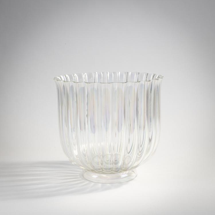 Hauptbild zu Objekt, Gro&szlig;e Vase, 1923-26, Josef Hoffmann, Wiener Werkst&auml;tte, 174A 233