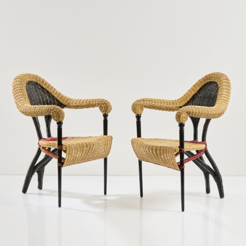 Two 'Liba' armchairs, 1989