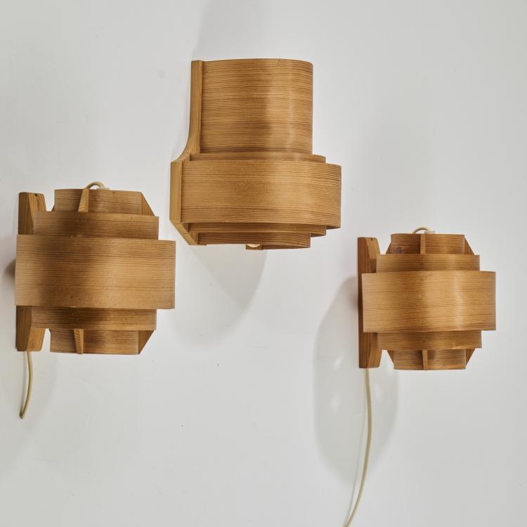 Bild 2 zu Objekt, Drei Wandleuchten, um 1960, Hans-Agne Jakobsson, AB Ellysett, Markaryd, 173B 460