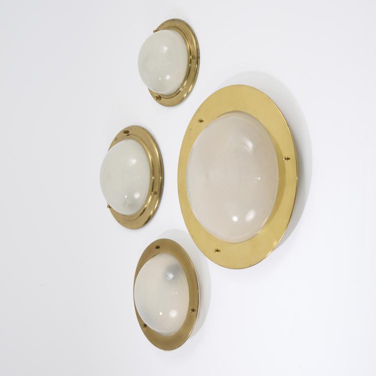 Hauptbild zu Objekt, Four wall lights, 1950s, Italien / Italy, 173A 50