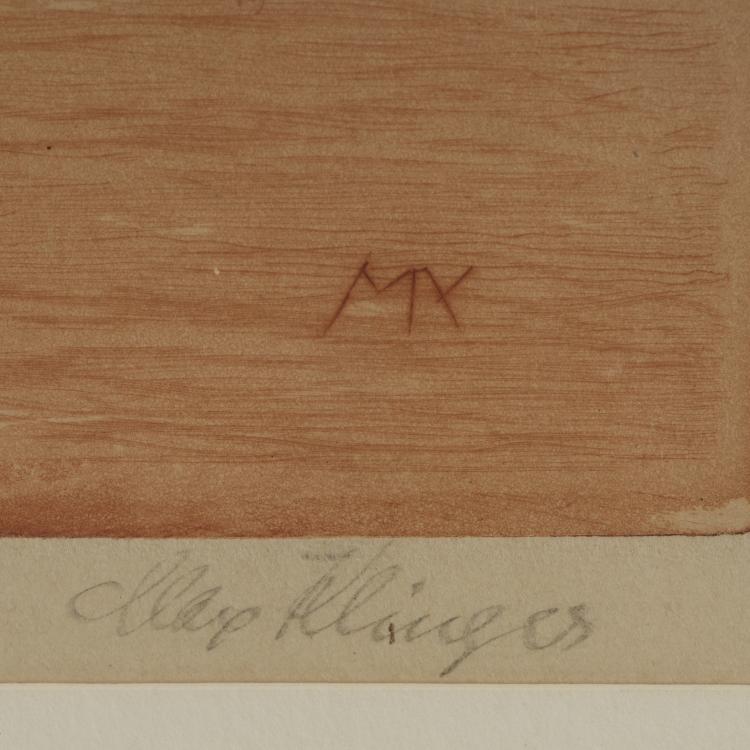 Bild 1 zu Objekt, 'Venus Anadyomene' (Sea Train), 1915, Max Klinger, 173D 808