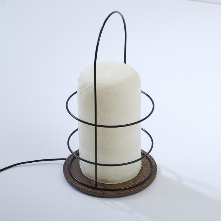 Hauptbild zu Objekt, Tisch-/H&auml;ngeleuchte 'Wireless Modell No. WL01', 1995/96, Andrea Branzi, Design Gallery, Mailand, 173A 290