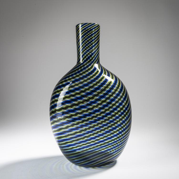 Hauptbild zu Objekt, Vase 'Spira aurata', um 1966, Ercole Barovier, Barovier & Toso, Murano, 173C 681