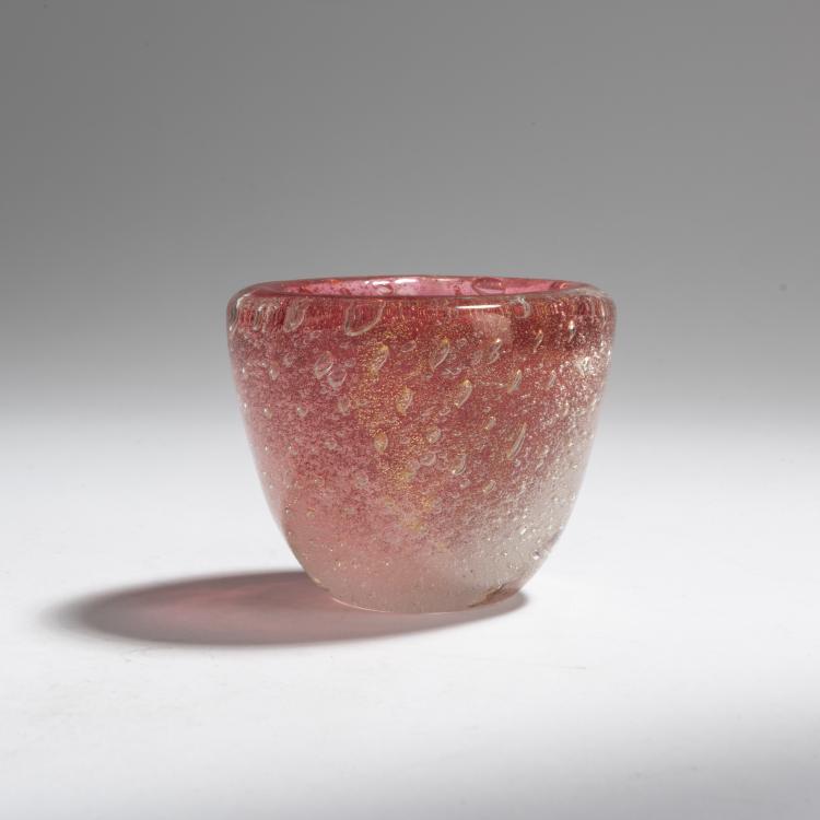 Bild 2 zu Objekt, Schale 'Sommerso a bollicine', um 1935, Carlo Scarpa, Venini & C., Murano, 173C 601