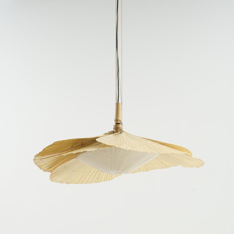 Bild 4 zu Objekt, Deckenleuchte 'Hana II' aus der Serie 'Uchiwa', 1974, Ingo Maurer, Design M, Maurer, Ingo, M&uuml;nchen, 173B 348