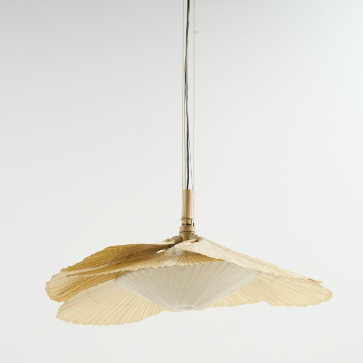 Bild 5 zu Objekt, Deckenleuchte 'Hana II' aus der Serie 'Uchiwa', 1974, Ingo Maurer, Design M, Maurer, Ingo, M&uuml;nchen, 173B 348