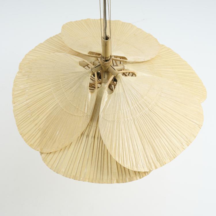 Bild 9 zu Objekt, Deckenleuchte 'Hana II' aus der Serie 'Uchiwa', 1974, Ingo Maurer, Design M, Maurer, Ingo, M&uuml;nchen, 173B 348