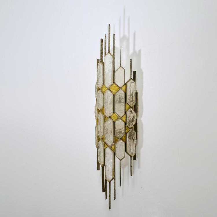 Bild 1 zu Objekt, Two wall lights, 1970s, Albano Poli (attributed), Poliarte, Verona, 173A 178