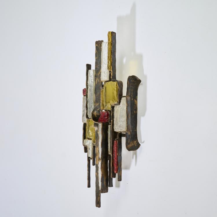 Bild 1 zu Objekt, Three wall lights, 1970s, Albano Poli (attributed), Poliarte, Verona (zugeschrieben/attr.), 173A 179