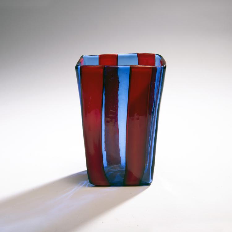 Bild 1 zu Objekt, 'A fasce verticale' vase, 1950s, Gio Ponti, Venini & C., Murano, 173C 617