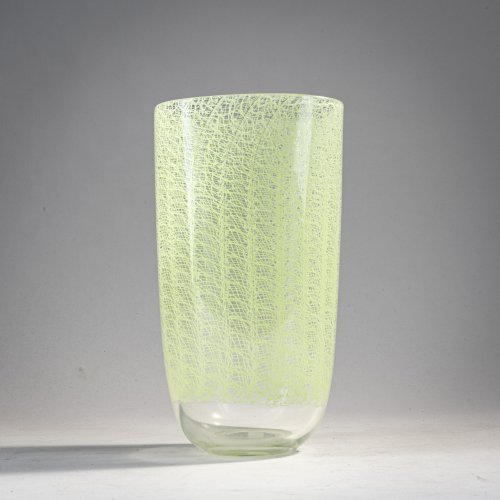 'Merletto giallo' vase, c. 1952