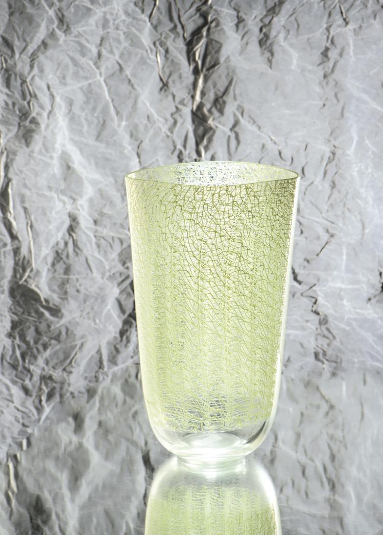 Bild 7 zu Objekt, 'Merletto giallo' vase, c. 1952, Archimede Seguso, Seguso, Archimede, Murano, 173C 712