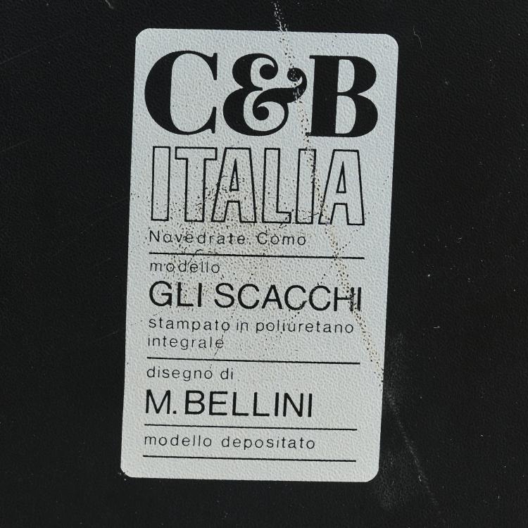 Bild 3 zu Objekt, Six 'Gli Scacchi' seating elements, 1971, Mario Bellini, C&B Italia, Mailand, 173A 191