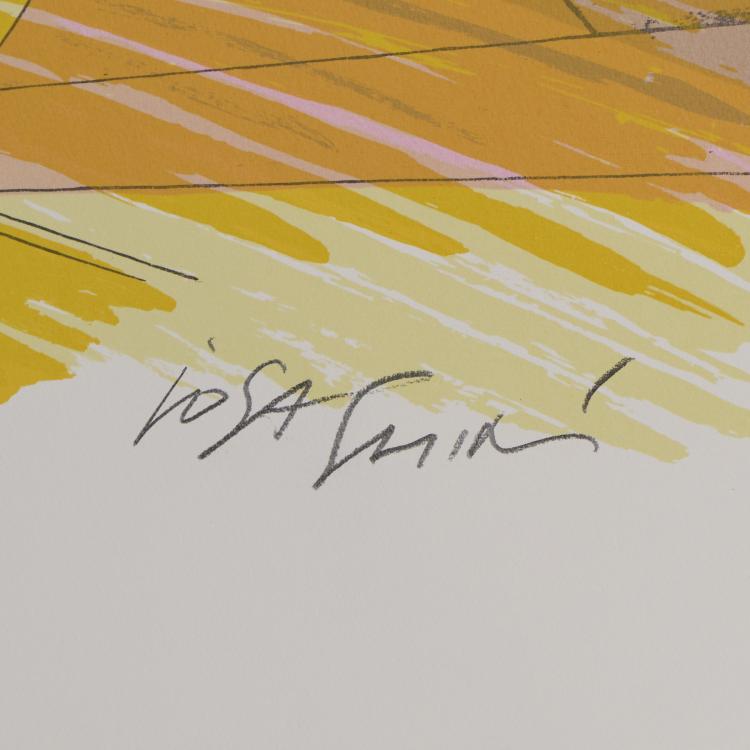 Bild 1 zu Objekt, 'Double City' screenprint, 1990s, Massimo Iosa Ghini, designer's art, 173A 87