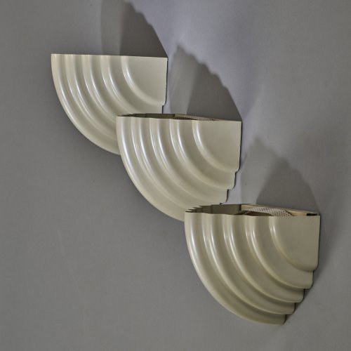 Three wall lights 'Tuki', c. 1984