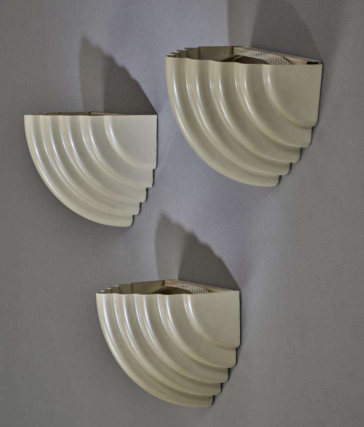 Bild 1 zu Objekt, Drei Wandleuchten 'Tuki', um 1984, Kazuhide Takahama, Sirrah, Mailand, 173A 259