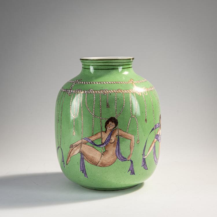 Bild 1 zu Objekt, Vase 'Marin', 1934, Gio Ponti (im Stile von), Richard Ginori, San Cristoforo, 174A 398