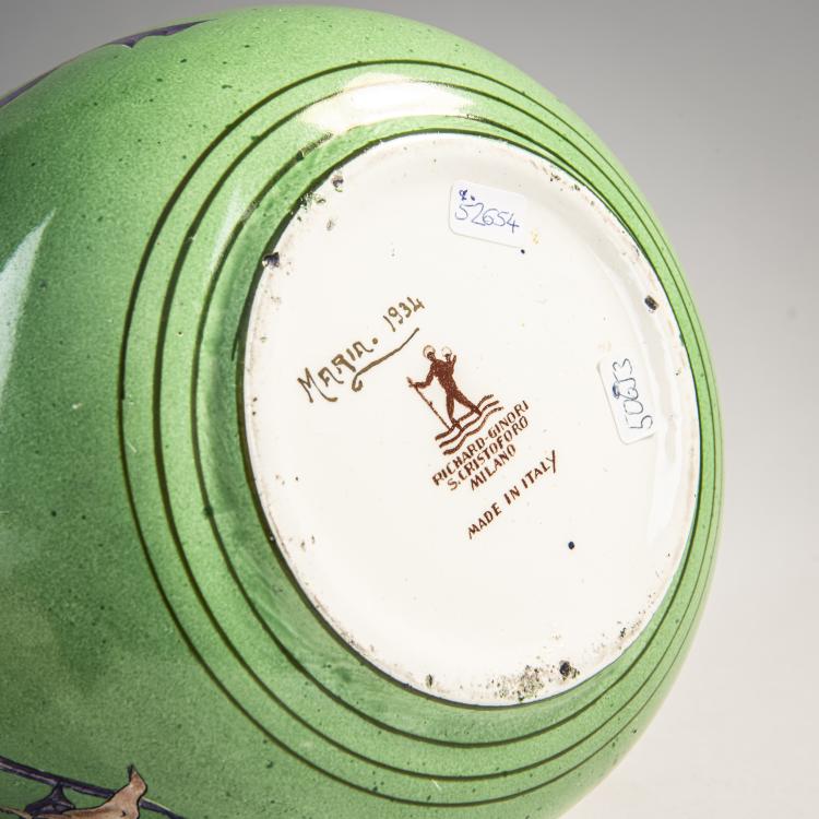 Bild 2 zu Objekt, Vase 'Marin', 1934, Gio Ponti (im Stile von), Richard Ginori, San Cristoforo, 174A 398