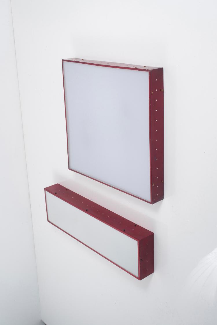 Bild 1 zu Objekt, Two wall lights, c. 1955, Stilnovo, Mailand (zugeschrieben / attributed), 173A 32