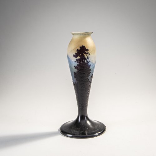 'La Ligne bleue des Vosges' lamp base, 1914-18